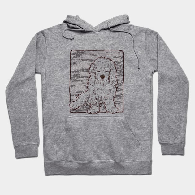 Sleepy American Cocker Spaniel Hoodie by You Miichi